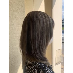 白髪染め・白髪ぼかし・レイヤー　