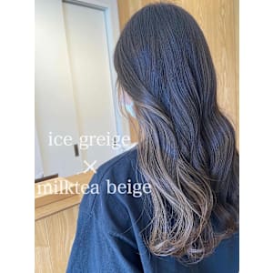 インナーカラー/イヤリングカラー/アージュア/千葉