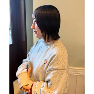 【Lidee yuria】切りっぱなしボブ