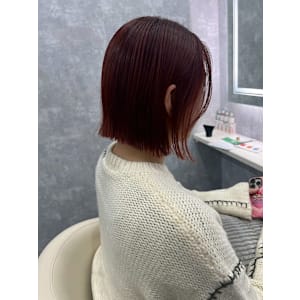 切りっぱなしボブ