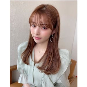 シャギーレイヤー韓国ワンホンヘアシースルーぱっつん前髪 - AFLOAT/L 錦糸町【アフロートエル】【アフロートエル キンシチョウ】掲載中