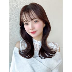 シャギーレイヤー韓国ワンホンヘアシースルーぱっつん前髪 - AFLOAT/L 錦糸町【アフロートエル】【アフロートエル キンシチョウ】掲載中