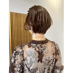 【nanaka】ショートアレンジ/編み込み/二次会ヘア