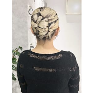 【nanaka】ヘアアレンジ/ヘアセット/リボンヘア/20代