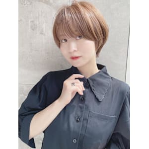 ショートボブ髪型30代40代50代前髪あり前髪無し面長丸顔 - GRAND【グランド】掲載中