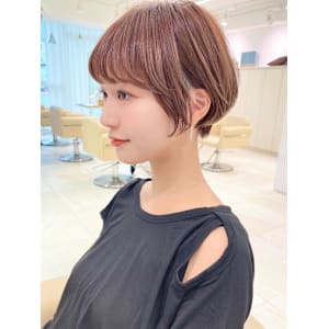 ショートボブ髪型30代40代50代前髪あり前髪無し面長丸顔 - GRAND【グランド】掲載中