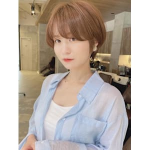 ショートボブ髪型30代40代50代前髪あり前髪無し面長丸顔 - GRAND【グランド】掲載中