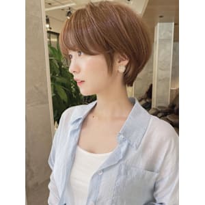 ショートボブ髪型30代40代50代前髪あり前髪無し面長丸顔 - GRAND【グランド】掲載中