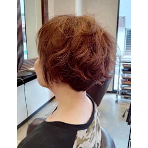 【40代50代60代】大人かわいいマッシュショート/刈り上げ