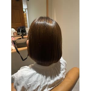 縮毛矯正/ボブ/インカラミ
