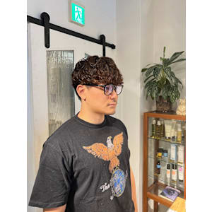 スペインカール/メンズパーマ/メンズ海外ヘア