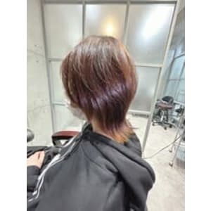 ショートウルフ/ミディアムレイヤー