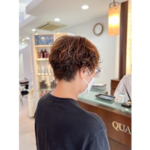 アクティブな大人パーマ