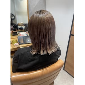 ♪オリーブベージュ×髪質改善水素トリートメント♪