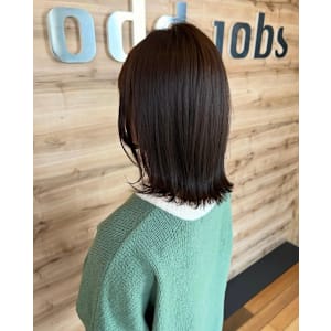 お手入れ簡単♪外ハネボブ