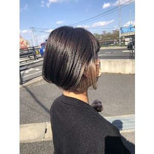 ボブ×インナーカラー/シルキーベージュ - amuser ravie【アミュゼラヴィ】掲載中