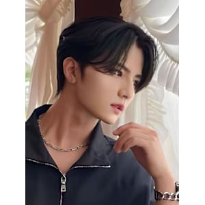 メンズ×センターパート