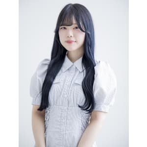 #ブルーブラック #髪質改善トリートメント #ブリーチなし