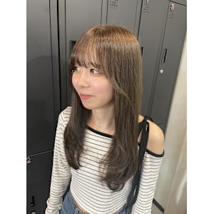 【SHIAN 山本】オリーブグレージュカラー