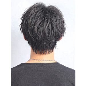 スパイラルパーマ　マッシュ