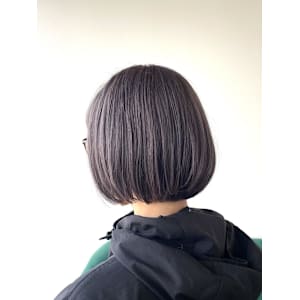 《kitin吉祥寺》ラベンダーグレー ボブ