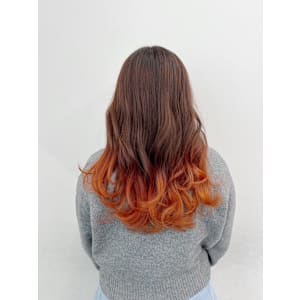 オレンジインナーグラデーション