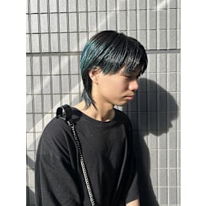 メンズカラー/エメラルドグリーン/エンドウ