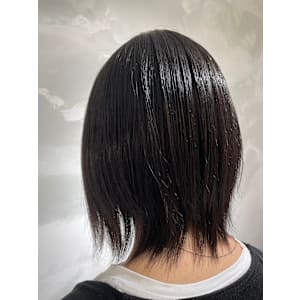 ヘアドネーション×縮毛矯正