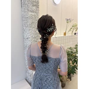 《花屋併設》編み下ろし