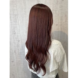 深みのあるピンクカラー