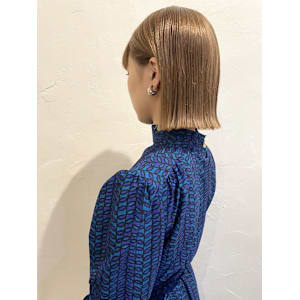 ～ぱっつんボブ×ベージュ～