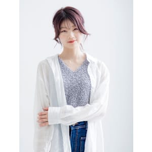 #ポニーテール #チョコレートブラウン