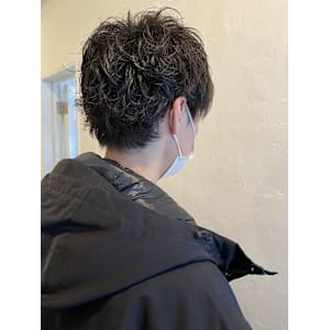 ～メンズカット×オーガニックパーマ～
