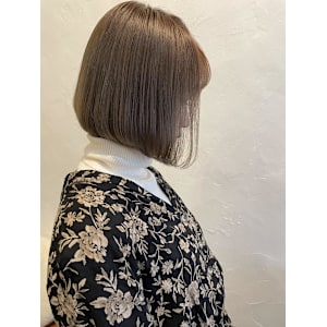 ～ボブ×ベージュ～(owayHカラー)