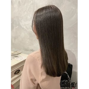 ～オーガニックカラー×アッシュベージュ～