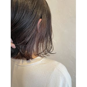 ～大人インナーカラー×オーガニックカラー～