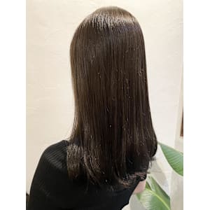 ～マットブラウン×オーガニックカラートリートメント～