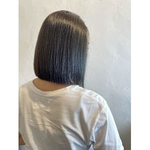 ～ボブ×マットブラウン(オーガニックカラー)～