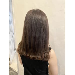 ～マットホワイト×トリートメント～