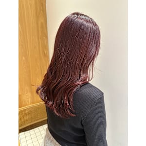 チェリーピンク/ワンカラー/暖色カラー