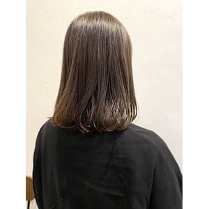 ～グレージュミディアムスタイル～