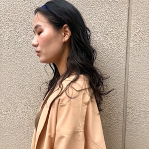 夏のウエットパーマ