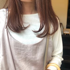 ピンクアッシュカラー