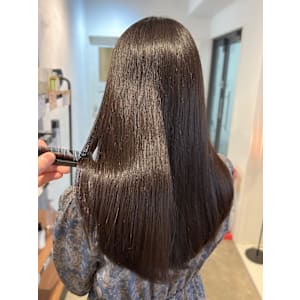 超高濃度水素ケアカラー/髪質改善/アッシュ/ブラウン