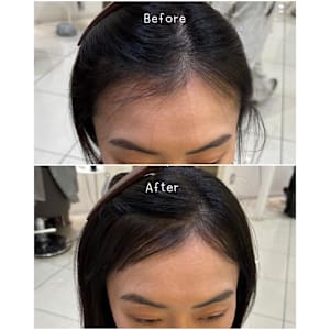 小顔効果うぶ毛パーマ