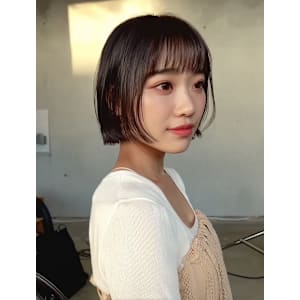 ぷつっと切りっぱなしbob