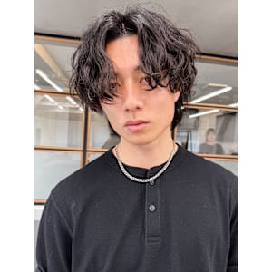 20代30代韓流☆ツイストパーマショートマッシュアッシュブラ