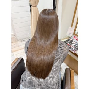 渋谷/ホワイトグレージュ/チェリーブラウン/ミニウルフ