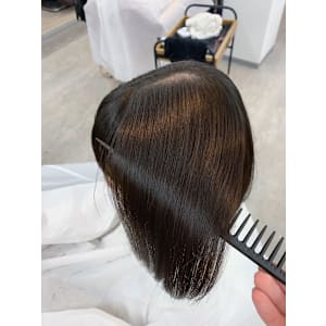 地毛風ストレート×美髪仕上げ✨自然体で好感度UPの艶ボブ