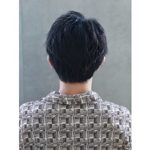 ソフトツイスパアップバングショート